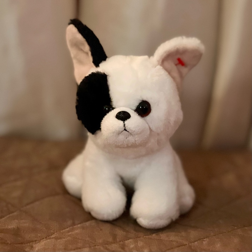 VelveTy Marcel the Dog 8” Ty Beanie Babies Plush